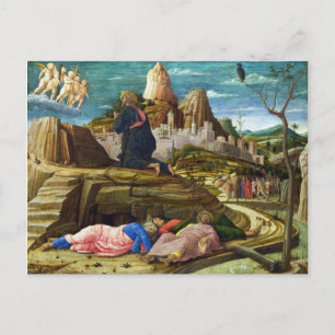 The Agony in the Garden by Andrea Mantegna Postcard
