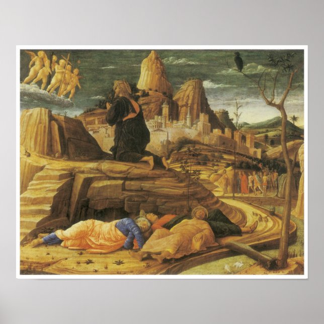 The Agony in the Garden. c 1460 Poster (Front)