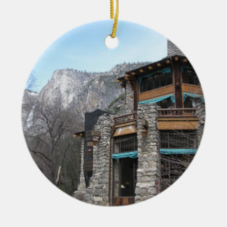 The Ahwahnee- Yosemite Ceramic Tree Decoration