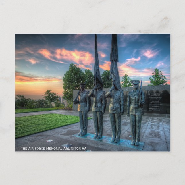 The Air Force Memorial Postcard (Front)