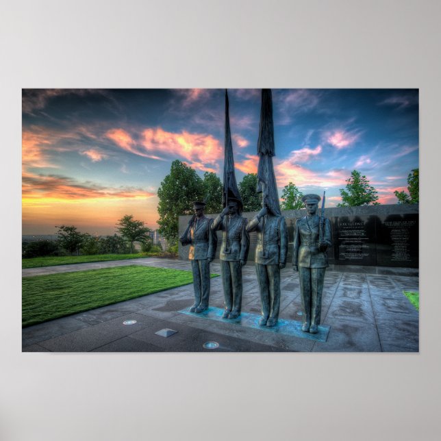 The Air Force Memorial Poster (Front)