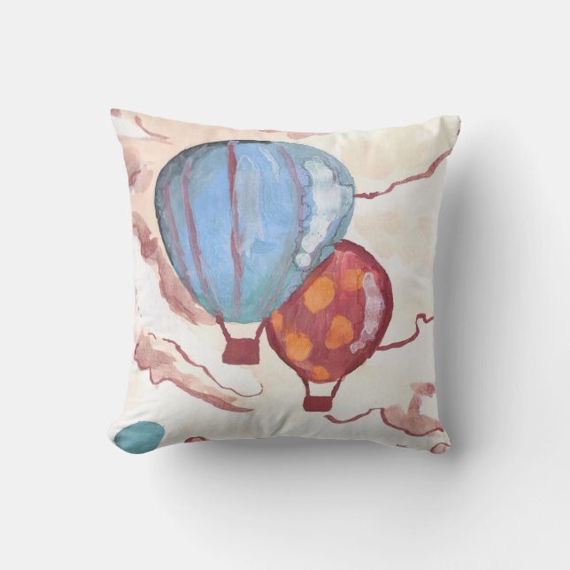 The Air I Breathe by AnyaC Cushion (Front)