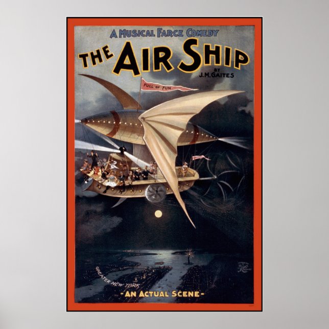 The Air Ship Poster (Front)