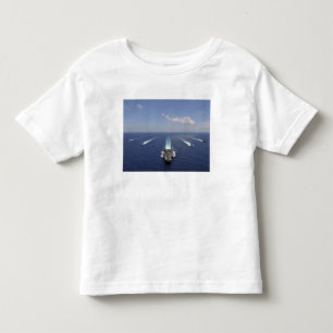 The aircraft carrier USS Abraham Lincoln Toddler T-Shirt