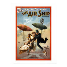 The Airship Vintage Theatre Poster.