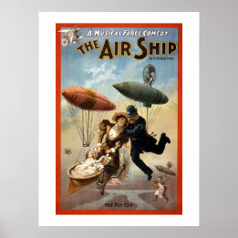 The Airship Vintage Theatre Poster. Poster