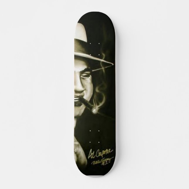 The Al Capone (Scarface) - Signature Series Skateboard (Front)
