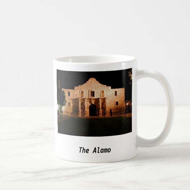 The Alamo Coffee Mug (Right)
