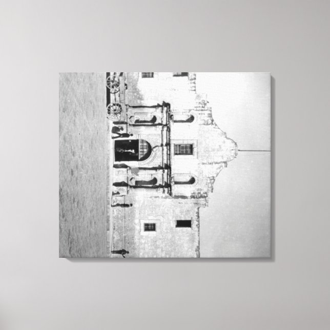 The Alamo in San Antonio, TX  Photograph #1 Canvas Print (Front)