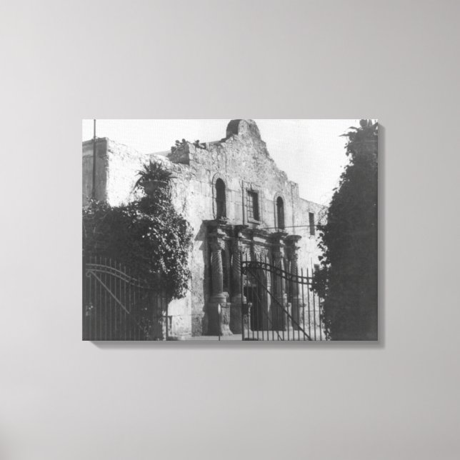 The Alamo in San Antonio, TX  Photograph #2 Canvas Print (Front)