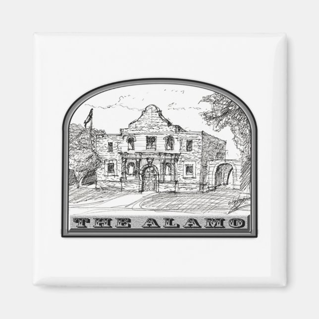 The Alamo: Magnet (Front)