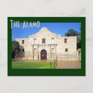 The Alamo Mission, San Antonio, Texas, U.S.A. Postcard