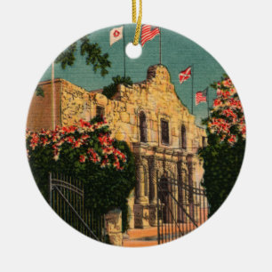 The Alamo Vintage Texas Ornament