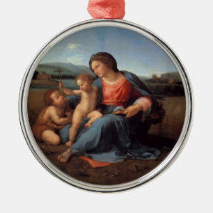 The Alba Madonna Metal Tree Decoration
