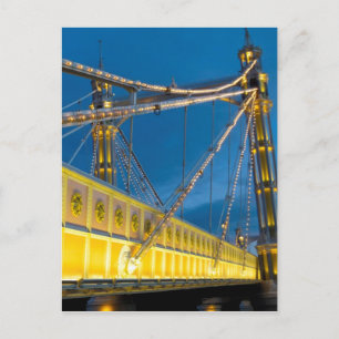 The Albert Bridge London Postcard