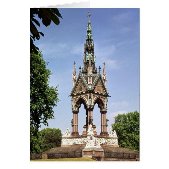The Albert Memorial from the Albert Hall (Front)