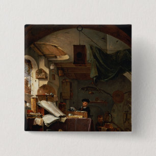 The Alchemist 15 Cm Square Badge