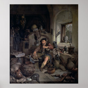 The Alchemist, 1663 Poster