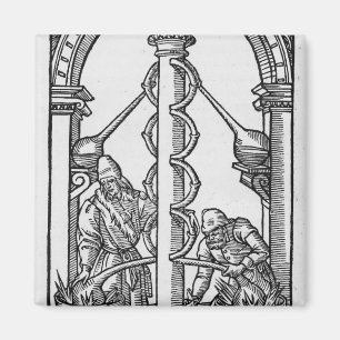The Alchemist at Work Magnet