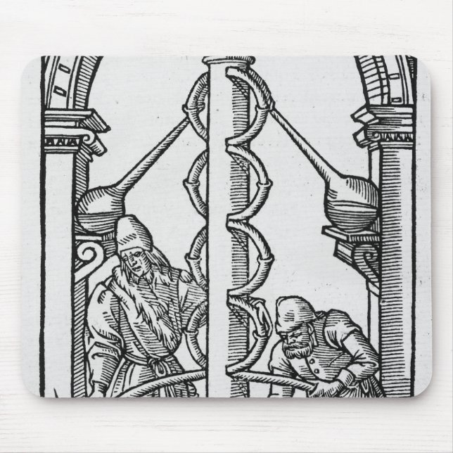 The Alchemist at Work Mouse Mat (Front)
