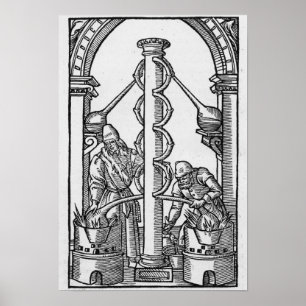 The Alchemist at Work Poster