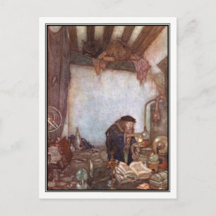 The Alchemist by Edmund Dulac Postcard