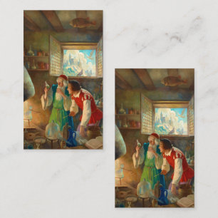 The Alchemist by Newell Convers Wyeth Business Card