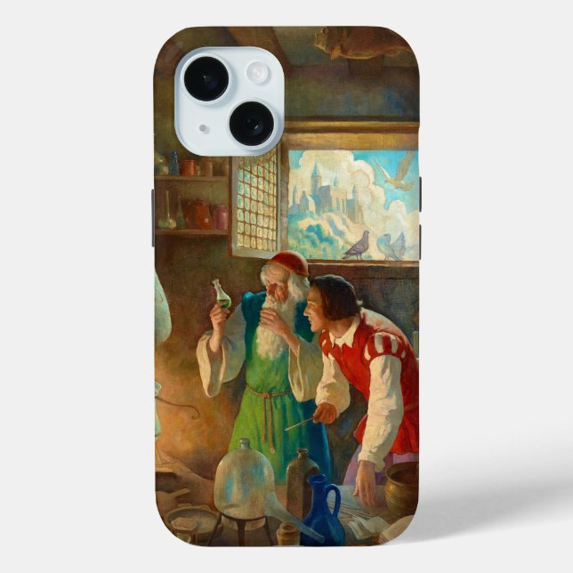 The Alchemist by Newell Convers Wyeth Case-Mate iPhone Case (Back)
