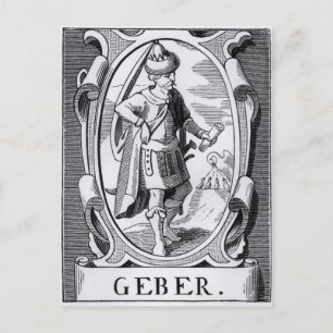 The Alchemist Geber Postcard