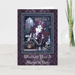 "The Alchemist" Gothic Magical Fairy Art Card