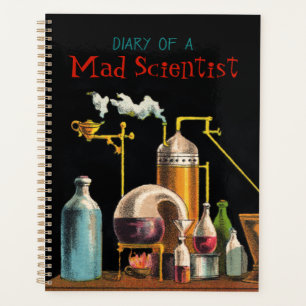 The Alchemist Mad Scientist Notebook Planner