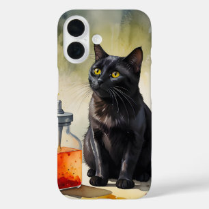 The Alchemist’s Cat iPhone 16 Case