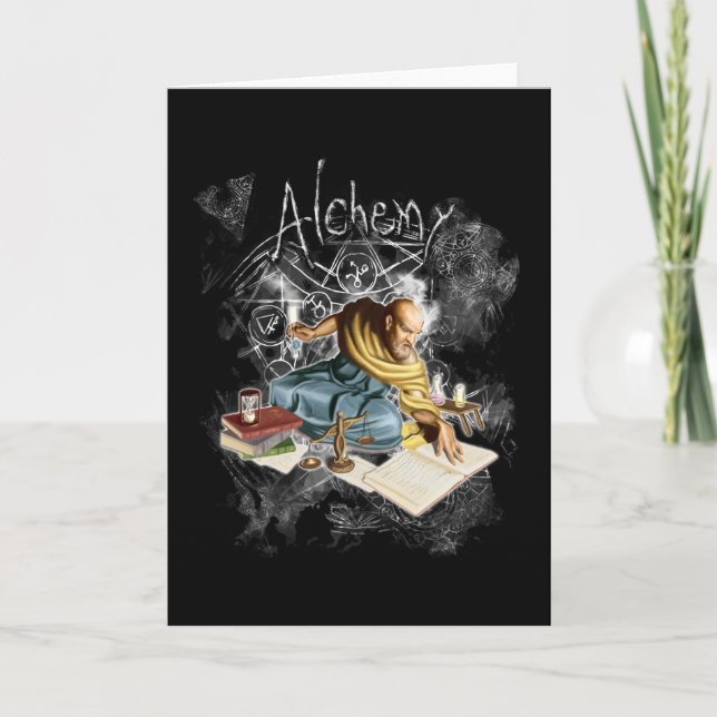 The Alchemist | Science and Magic Card (Front)