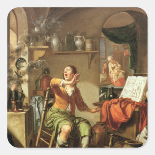 The Alchemist Square Sticker