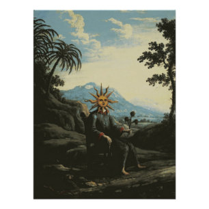 The alchemist who has achieved illumination poster