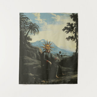 The alchemist who has achieved illumination tapestry