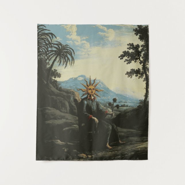 The alchemist who has achieved illumination tapestry (Front)