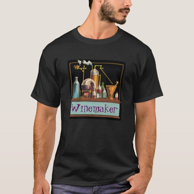 The Alchemist Winemaker T-Shirt (Front)