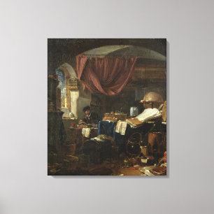 The Alchemist's Laboratory Canvas Print
