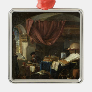 The Alchemist's Laboratory Metal Tree Decoration