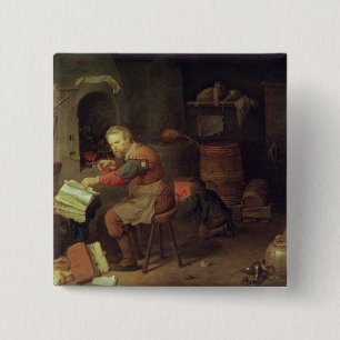 The Alchemist's Workshop 15 Cm Square Badge