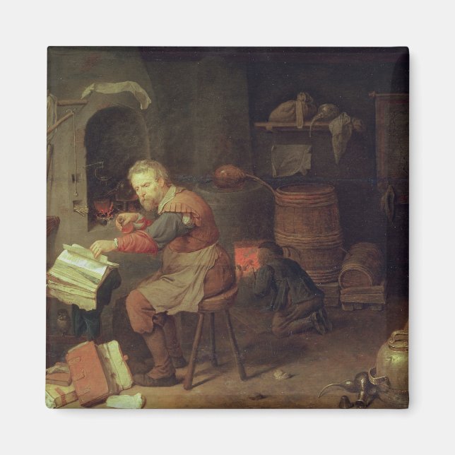 The Alchemist's Workshop Magnet (Front)