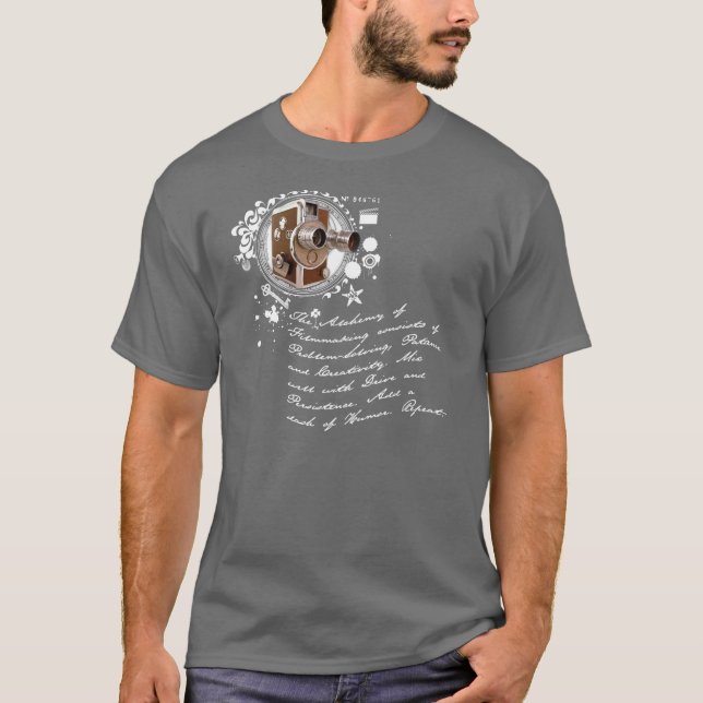 The Alchemy of Filmmaking T-Shirt (Front)
