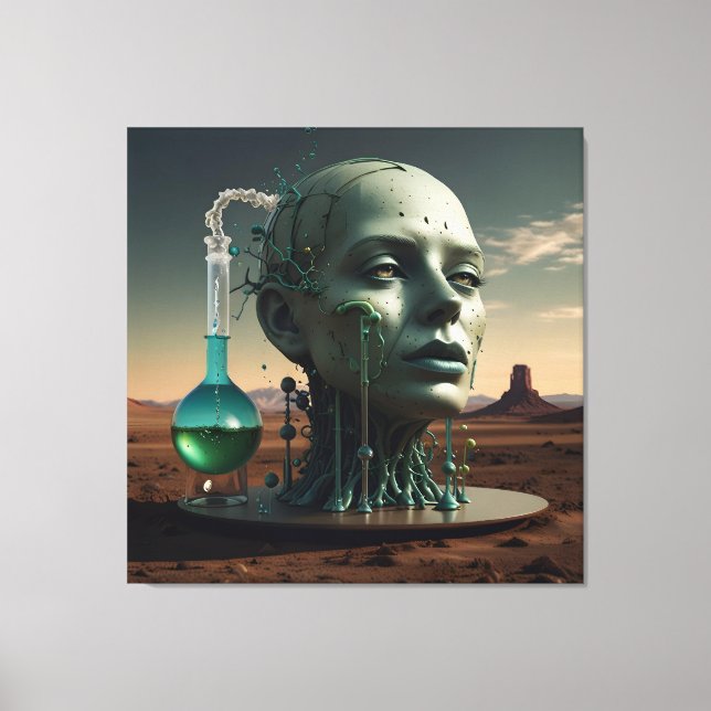 The Alchemy of Human Evolution Canvas Print (Front)