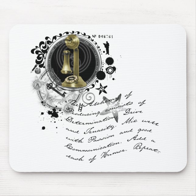 The Alchemy of Producing Mouse Mat (Front)