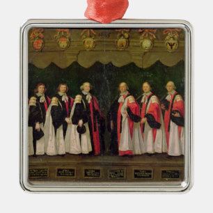 The Aldermen of 1644-45 Metal Tree Decoration