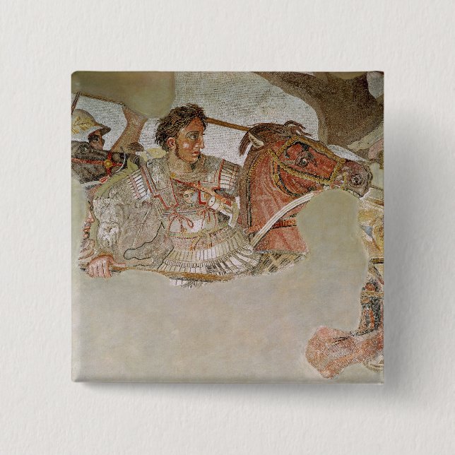 The Alexander Mosaic 15 Cm Square Badge (Front)