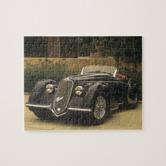 The Alfa Romeo 8C 2900B is a very rare and very Jigsaw Puzzle (Horizontal)