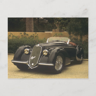The Alfa Romeo 8C 2900B is a very rare and very Postcard