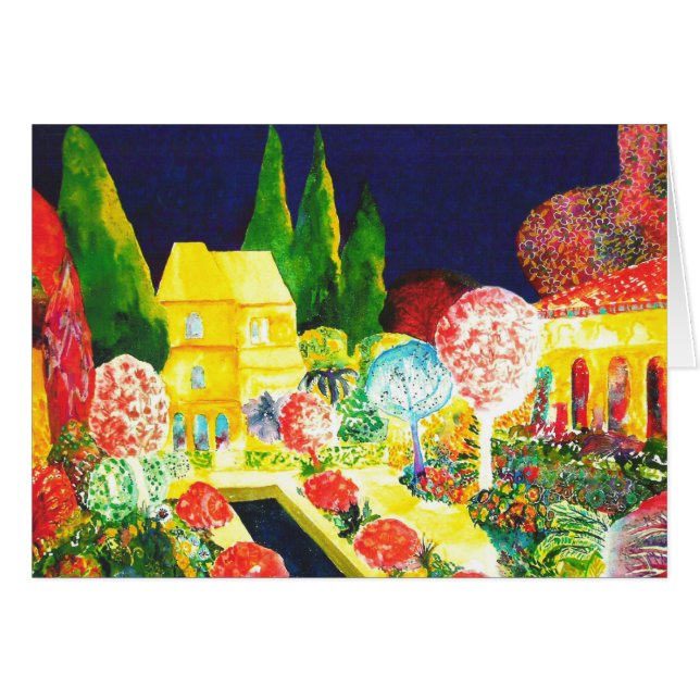 The Alhambra by Night. (Front Horizontal)